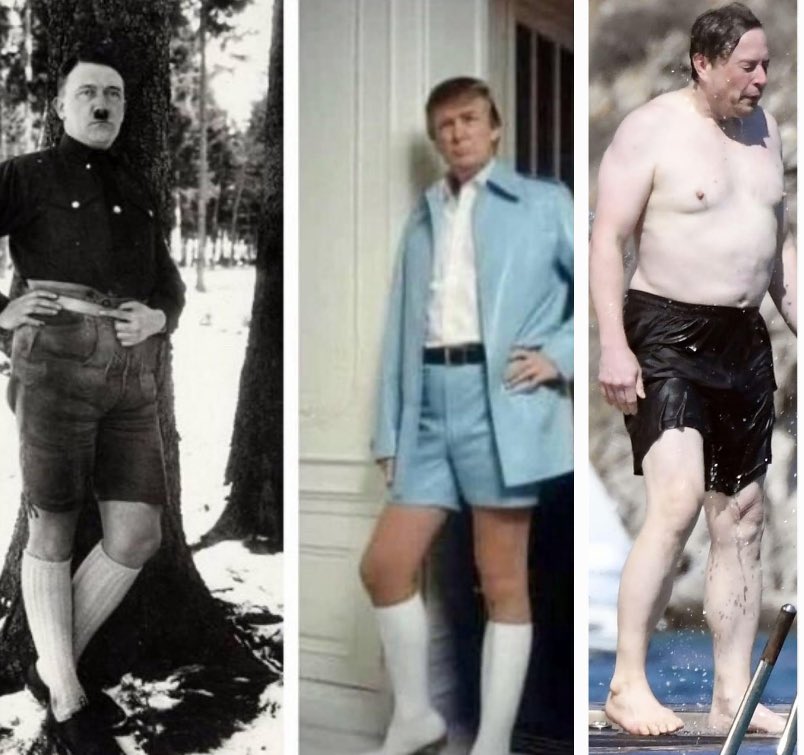 Which fascist freak wore it best?