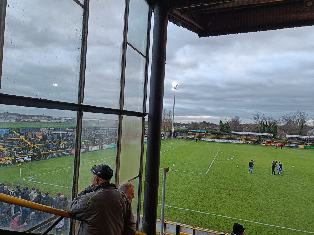 TRACYBEADLES's tweet image. My £15 View !! Lets hope there's a few spare seats !! @southport_fc v @MarineAFC  #ObstructedView #TerribleSeats