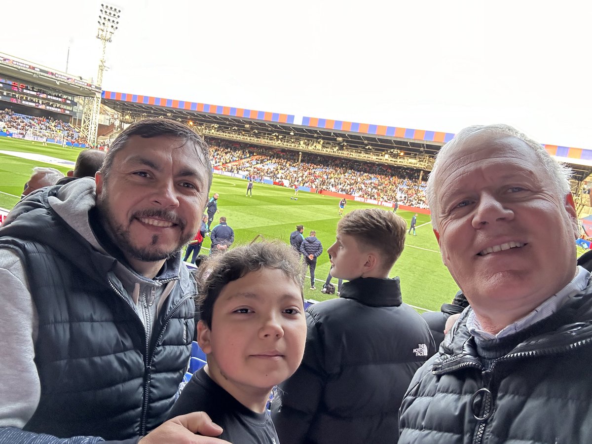 Always good to be at the Palace 🦅