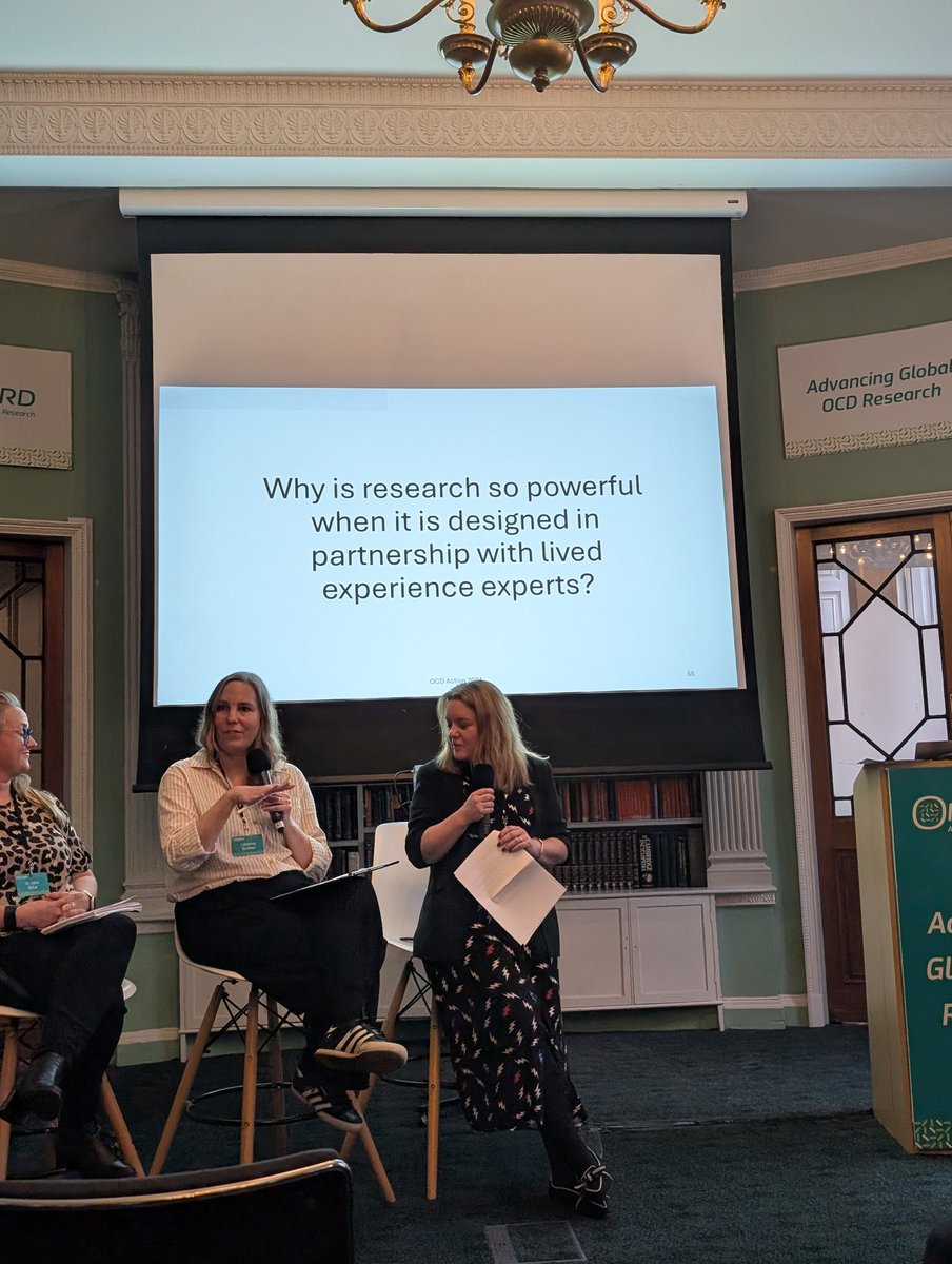 Stimulating panel discussion on co-production of OCD research with people with lived experience at <a href="/OrchardOCD/">Info Orchard</a> conference with Dr Josie Millar, Catherine Benfield <a href="/TamingOlivia/">Catherine Benfield</a>, <a href="/LeighWallbank/">Leigh Wallbank</a>, Uma Chatterjee and <a href="/TobiasUHauser/">Tobias Hauser</a> <a href="/ocdaction/">OCD Action</a>