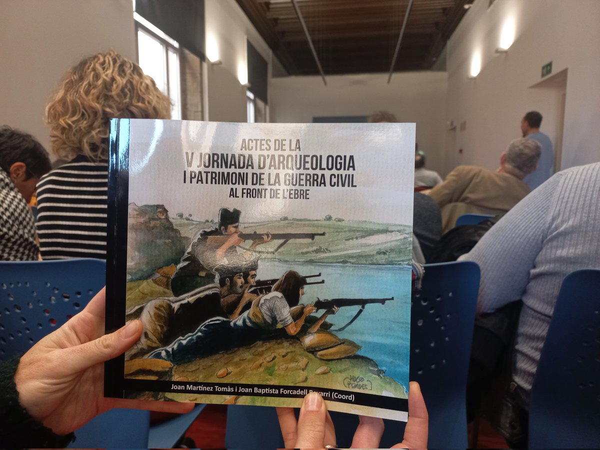passatmesrecent's tweet photo. 🤩 Ja estàn disponibles les actes de les últimes jornades d'Arqueologia I Patrimoni de la Guerra Civil publicades per @CulturaStte 
✒️Hi apareix un article del nostre projecte al #CingloAlt #PallarsJussà ! https://t.co/Pqr4cNdPs3