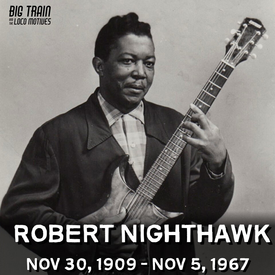 BigTrainBlues's tweet photo. HEY LOCO FANS - Happy BDay to outstanding bluesman Robert Lee McCollum who you may know better as Robert Nighthawk. He was the father of the blues musician Sam Carr. #Blues #BluesMusic #BluesGuitar #BigTrainBlues #BluesHistory #DeltaBlues #ChicagoBlues #RobertNighthawk https://t.co/iNEqZXgzct