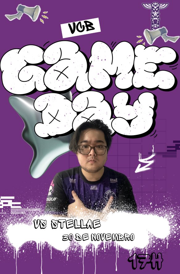 Alguém avisa que hoje é dia! 

17H tem jogão contra <a href="/StellaeGaming/">STELLAE</a> , e vai rolar WP com convidados!

Te espero lá na roxinha, ok?

Contamos com a torcida de geral! #TODOMUNDOROXO 💜