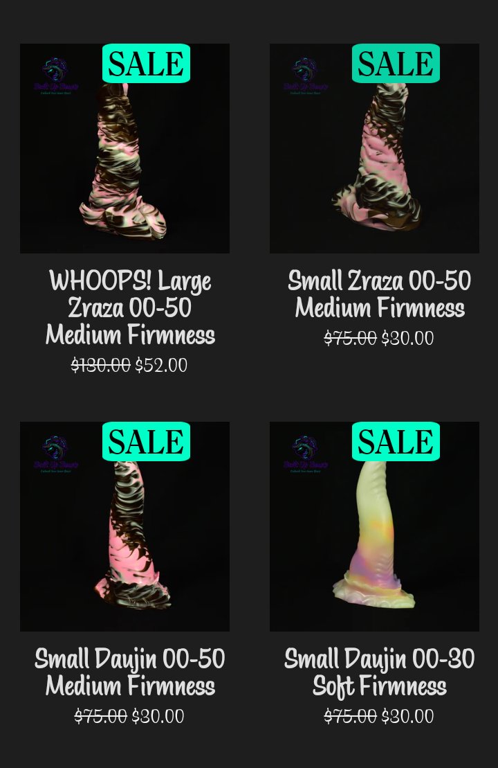 And then there were four

The last of our inventory now at 60% off!