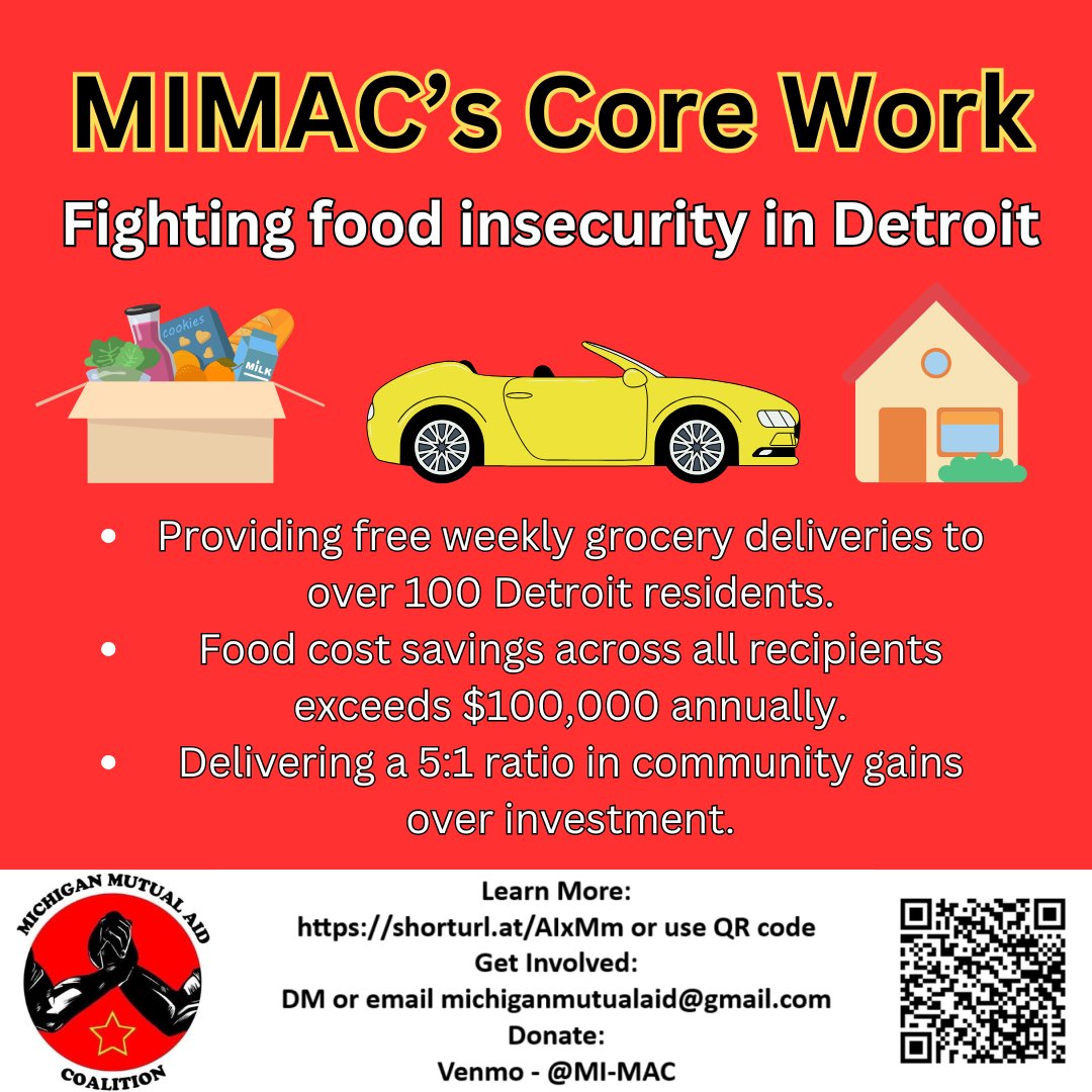 Michigan Mutual Aid Coalition - MIMAC tweet media