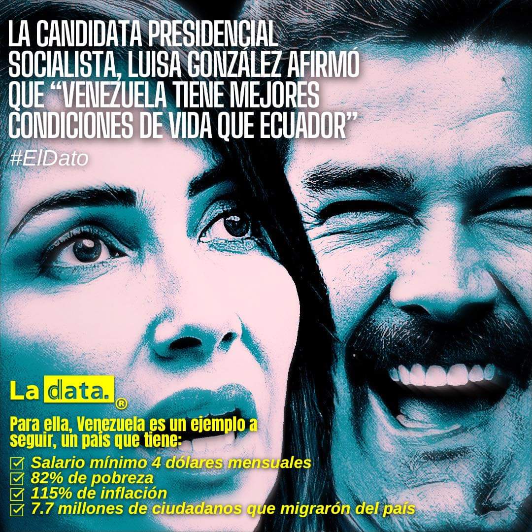Sebastidlacruz's tweet photo. @davidbowie2020 @MnicaArosemena1 Ellos si nos hacen Venezuela, si para Luisa Venezuela es un ejemplo a seguir🤦 https://t.co/DvjpVufk7P