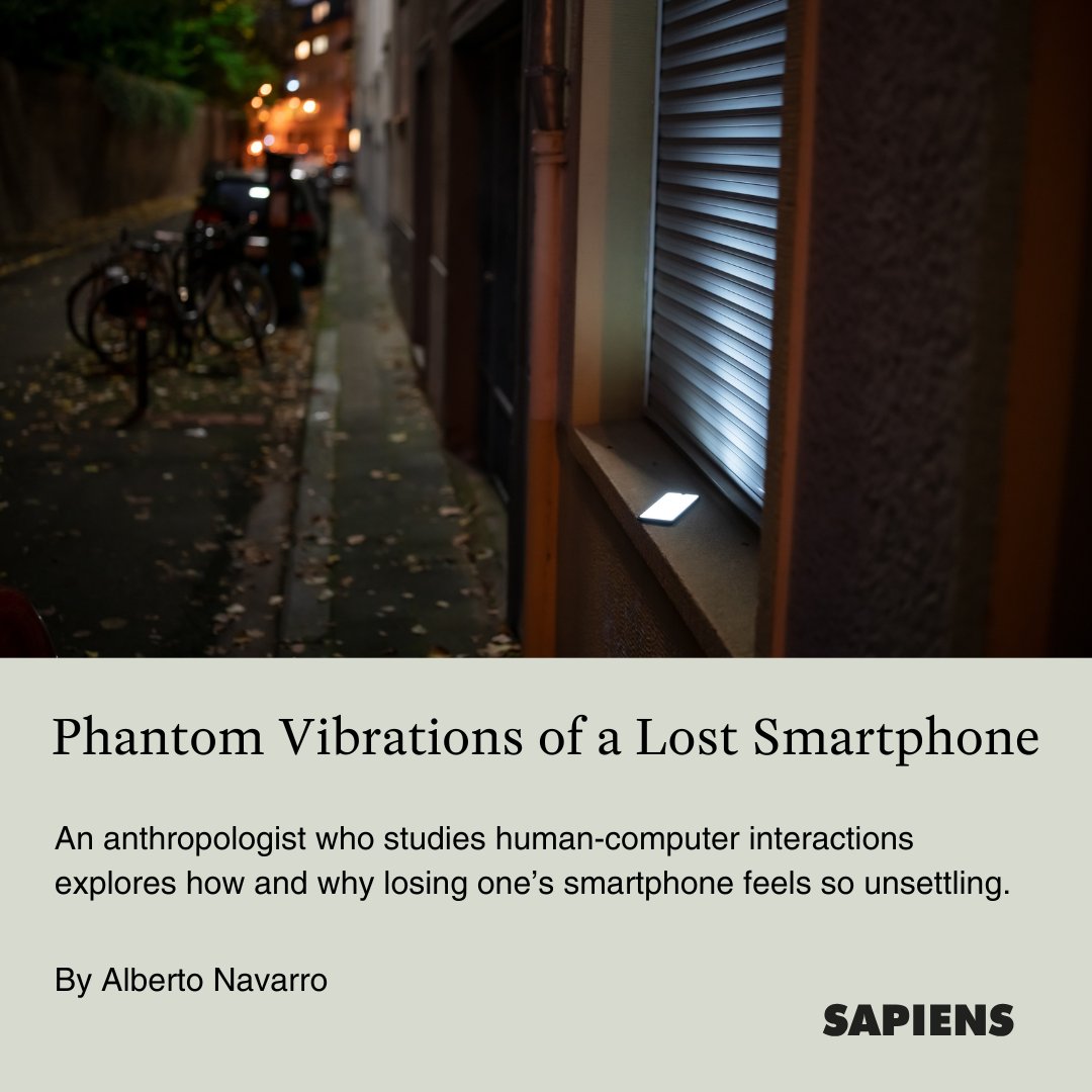 “Just as the nervous system integrates each limb into its mental representation of the body’s form and possible functions, it can also incorporate smartphones into this body schema.”

Read more: loom.ly/4Hma4Mw