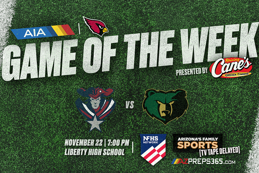 AZPreps365 (@azpreps365) on Twitter photo 🚨AIA | <a href="/AZCardinals/">Arizona Cardinals</a> Game of the Week!
🏈 Presented by <a href="/raisingcanes/">Raising Cane's</a>
🆚 <a href="/alaqcfootball/">ALA QC Football</a> vs. <a href="/bashagridiron/">Basha Gridiron</a>
🗓️ Kickoff tonight 6:00PM
💻 Stream live with <a href="/NFHSNetwork/">NFHS Network</a>
Subscription log in bit.ly/4eVqaNI
📺 Tape Delayed TV with <a href="/azfamily/">azfamily 3TV CBS 5</a>
#azpreps365 🚨AIA | <a href="/AZCardinals/">Arizona Cardinals</a> Game of the Week!
🏈 Presented by <a href="/raisingcanes/">Raising Cane's</a>
🆚 <a href="/alaqcfootball/">ALA QC Football</a> vs. <a href="/bashagridiron/">Basha Gridiron</a>
🗓️ Kickoff tonight 6:00PM
💻 Stream live with <a href="/NFHSNetwork/">NFHS Network</a>
Subscription log in bit.ly/4eVqaNI
📺 Tape Delayed TV with <a href="/azfamily/">azfamily 3TV CBS 5</a>
#azpreps365