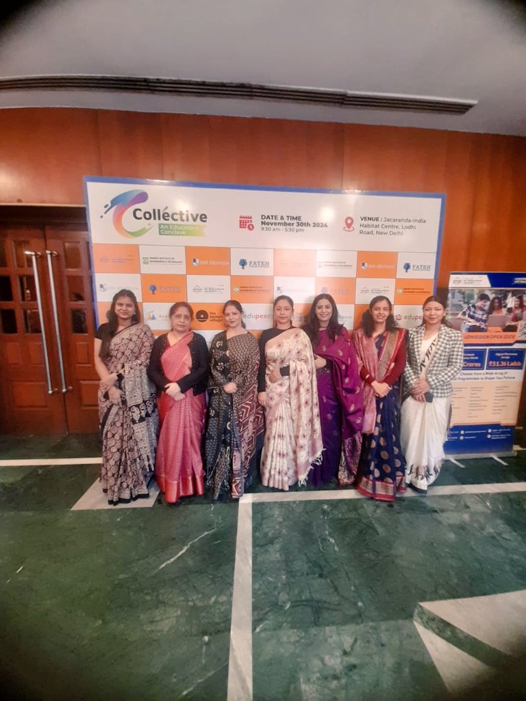 CheenaSingh9958's tweet photo. "Delighted to be a part of the Educators' Conclave, fostering meaningful discussions and collaborations." ✨ #Educatorsconclave #EducationForAll
@ashokkp @y_sanjay @pntduggal @ShandilyaPooja https://t.co/iL3fZFKxyY