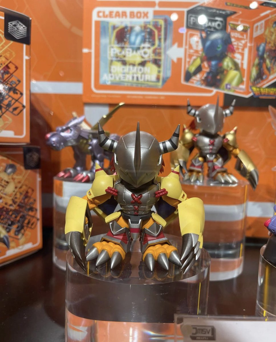 zhang63272968's tweet photo. PLABKO Digimon VOL.1 デジモンアドベンチャー,第一弾共8款,単体売価1500JPY🇯🇵💰 #Digimon #digimonanimation25th https://t.co/vOicUuJiNA