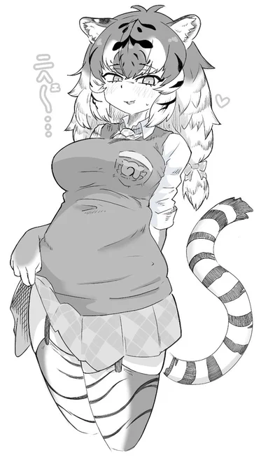 アムールトラ絶対むっつりだろ〜〜〜💢💢💢💢💢
 #けものフレンズ3 