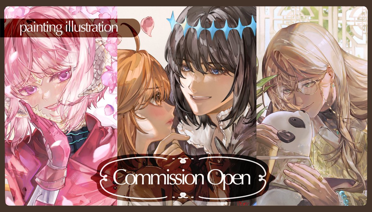 feiyatwt's tweet photo. [❤️ and shares are appreciated!]
Commission is open~!

More info: https://t.co/1o92cSMnUa
Order 👉 https://t.co/1H1hCcdLIe or through DM! ^o^

Feel free to ask~ ^o^
#opencommissions #VGenComm #VGenOpen #commissionsopen https://t.co/n6RjRmcZ1Z