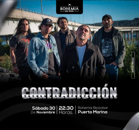 chicokus's tweet photo. hoy tocamos con CONTRADICCIÓN el nuevo disco, Casino Marina Talcahuano https://t.co/sHNfRXJsjF
