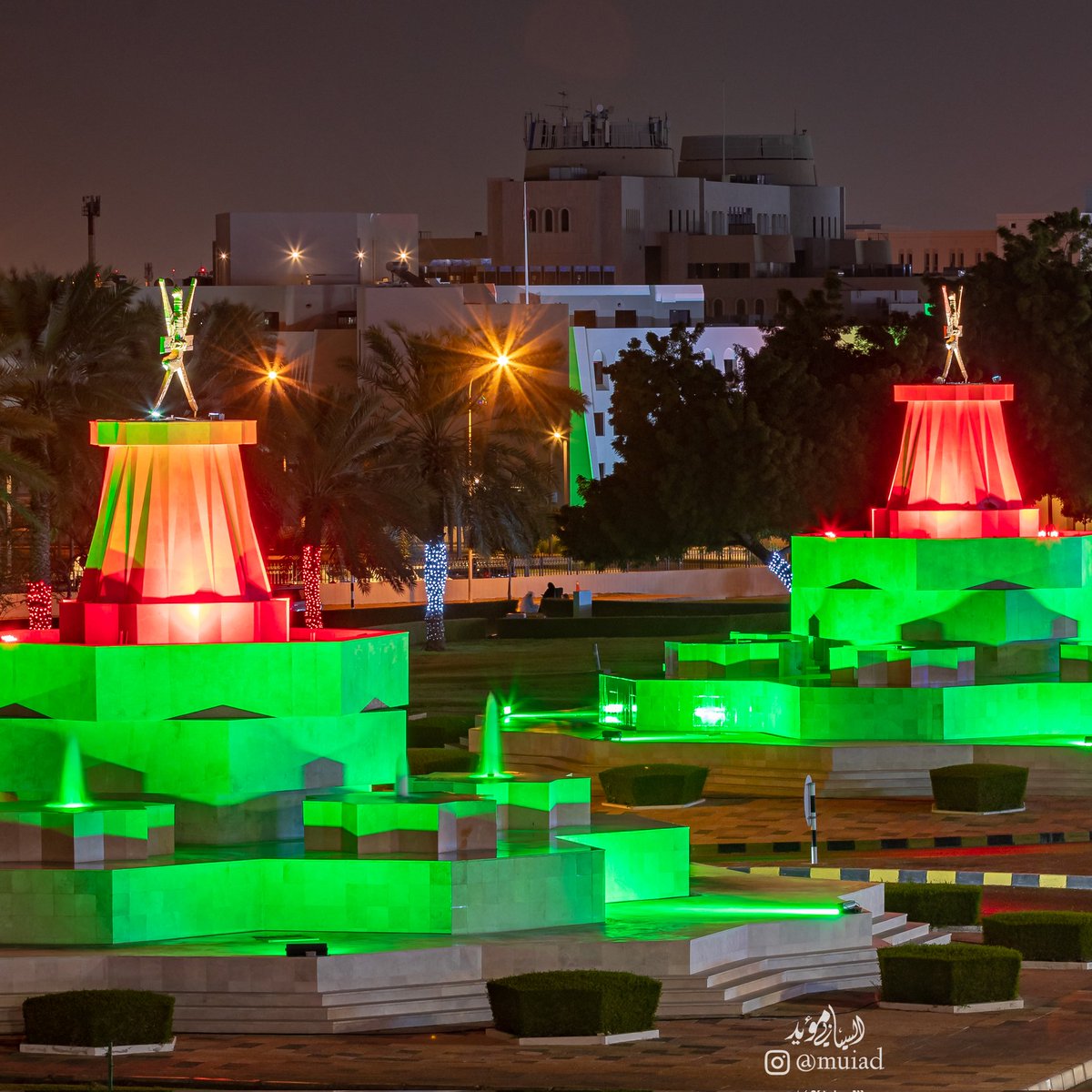 muiad123's tweet photo. مسقط عروسة زاهية تضيء بالجمال ❤️
زوايا من زينة مسقط في نوفمبر المجيد 🇴🇲✨
❤️🤍💚

 #مسقط_بهجة_ا��انظار #نوفمبر_المجيد
#العيد_الوطني_54_المجيد https://t.co/bNU7u79pmZ