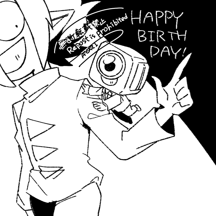カメラちゃんハッピーバースデー!
#ブラックチャンネル
#カメラちゃん誕生祭2024
#カメラちゃん生誕祭2024