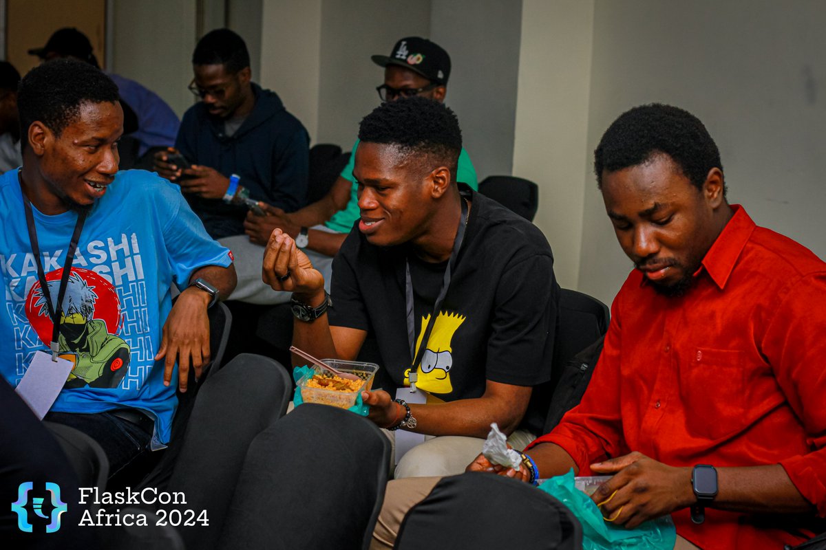 FlaskconAfrica's tweet image. 🍽️😋

#FlaskConAfrica #FlaskCon