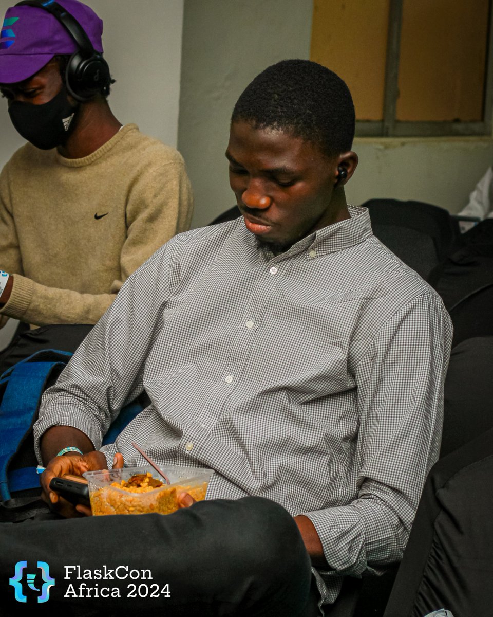 FlaskconAfrica's tweet image. 🍽️😋

#FlaskConAfrica #FlaskCon