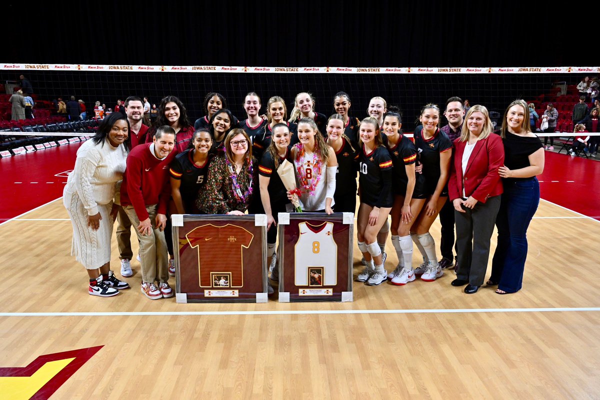 Iowa State Volleyball tweet media