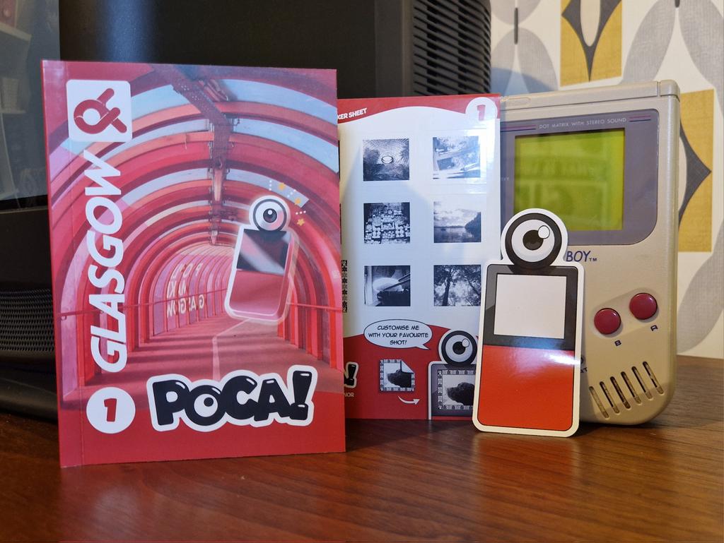 tafnthat's tweet photo. Go grab yourself a copy of @Jofamo's new book POCA! available right now at https://t.co/HWltwGsPYQ Full of original jof artwork and photography, and plenty of gameboy camera pixelated goodness! https://t.co/DABWOKjgUm