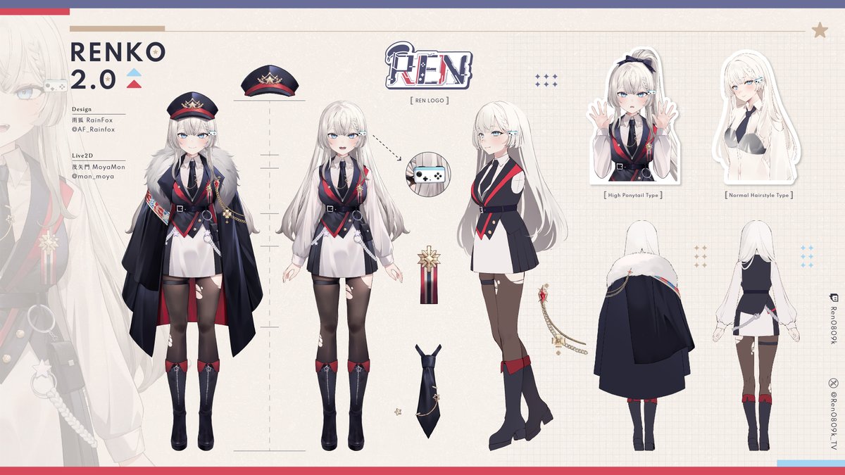 Ren0809k_TV's tweet photo. 昨天忘記發了！這是這次Renko2.0的三視圖唷🥰🥰 https://t.co/Us5mXexf71
