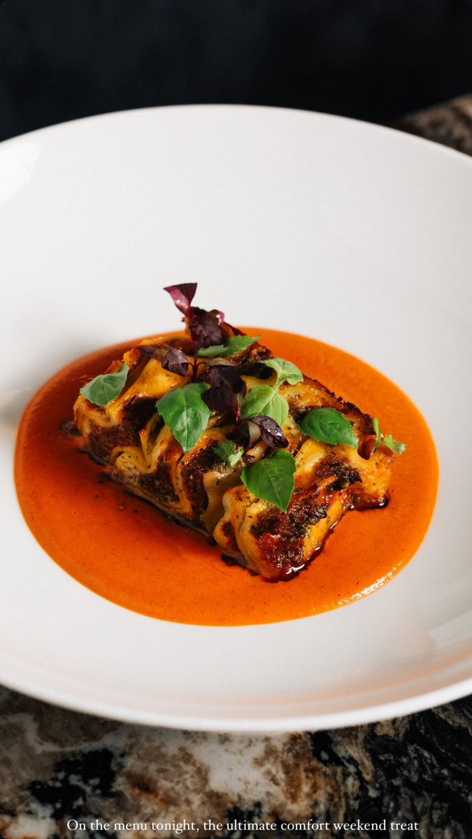cona_restaurant's tweet photo. Wagyu Lasagna AW24 https://t.co/w2eaOBl6mi