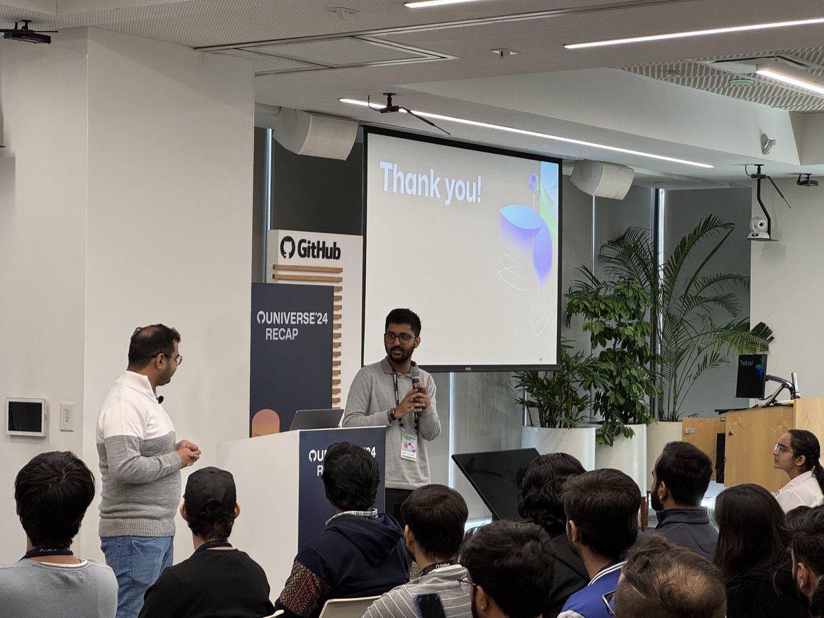 saisha50545's tweet image. Best Surprise Ever😭😭🥹
@kunalstwt
#githubuniverserecap #githubindia #Github