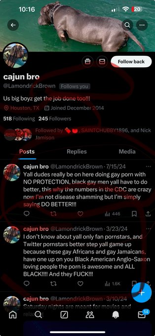 Watch Heru~Ra_A 🌕☀️💕👨🏾‍❤️‍💋‍👨🏿✨🌙's leaked NSFW photo on TwXstars