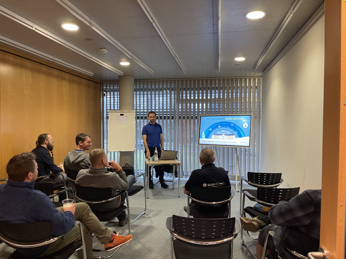 ScriptRunner ๐ค (@script_runner) on Twitter photo โจ And just like that, weโre in the final sessions of PowerShell Saturday!
<a href="/powers_hell/">Ben Reader | ๐๐</a> and Georgi Ivanov are closing the day with incredible insights and expertise. A perfect wrap-up to an inspiring and engaging day.
#PSSatKA #PSSaturdayKA #PowerShell โจ And just like that, weโre in the final sessions of PowerShell Saturday!
<a href="/powers_hell/">Ben Reader | ๐๐</a> and Georgi Ivanov are closing the day with incredible insights and expertise. A perfect wrap-up to an inspiring and engaging day.
#PSSatKA #PSSaturdayKA #PowerShell