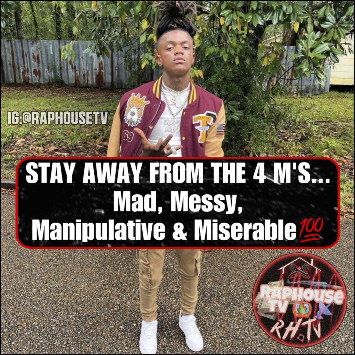 Gotta Stay away from 4’M’s 5L 😤🙏🏾💯