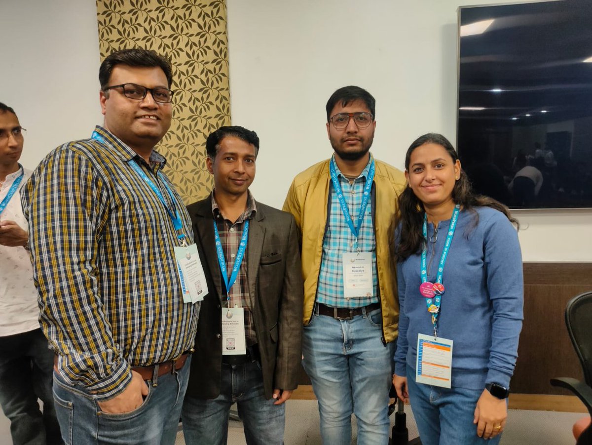 wpwebexpert's tweet image. Today, I got the opportunity to attend @wordcampdelhi  2024! It was an incredible experience connecting with amazing individuals like @TheKafleG , @PoojaDerashri , @iamchetanp , and @DalwadiKinjal where we exchanged insights and explored the latest in WordPress.