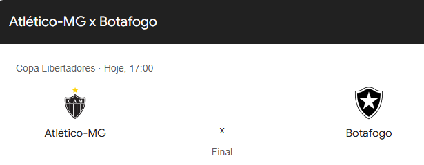 liberta___depre's tweet photo. Valendo um PIX de R$ 400

Para os dois primeiros (R$ 200 pra cada), seguidor do perfil, que acertarem o placar do jogo entre Atlético-MG x Botafogo.

Só vale um palpite por pessoa. Só vale palpitar até o início da partida. 0-0 não é um palpite válido. Em caso de 0-0 não haverá ganhadores. 

Caso a partida vá para a prorrogação, serão aceitos apenas os palpites dos 90 minutos iniciais.

Regra👇