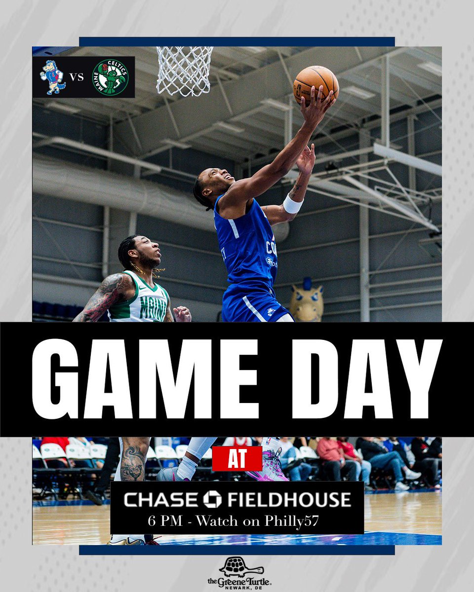 Delaware Blue Coats (@blue_coats) on Twitter photo back to work.
π 6:00 PM
πΊ @DeTv28 & <a href="/CBSPhiladelphia/">CBS Philadelphia</a>
π» <a href="/WGLSSports/">Rowan Radio Sports</a>
π <a href="/MaineCeltics/">Maine Celtics</a>
π <a href="/TheChaseFH/">Chase Fieldhouse</a>
#GetYourCoatsOn | <a href="/TheGreeneTurtle/">The Greene Turtle</a> back to work.
π 6:00 PM
πΊ @DeTv28 & <a href="/CBSPhiladelphia/">CBS Philadelphia</a>
π» <a href="/WGLSSports/">Rowan Radio Sports</a>
π <a href="/MaineCeltics/">Maine Celtics</a>
π <a href="/TheChaseFH/">Chase Fieldhouse</a>
#GetYourCoatsOn | <a href="/TheGreeneTurtle/">The Greene Turtle</a>