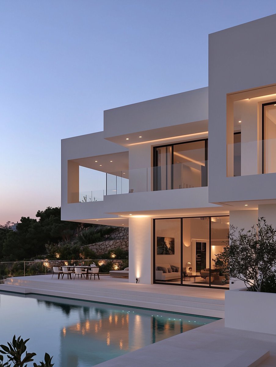 Greek villa.