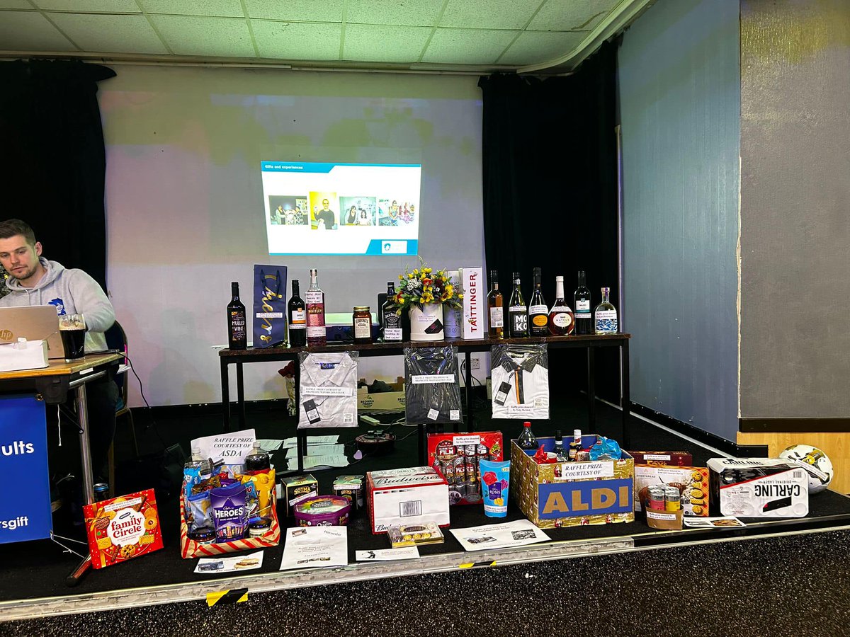 Last night was brill! Our 3rd footy quiz ⚽️❓. 31 teams competing. Congrats to our winning teams (scores in 📷). £2,582 raised - amazing! Huge thanks to all sponsors, teams, and individuals who helped make it happen. Great raffle prizes from local companies. ⚽️💙 1/2