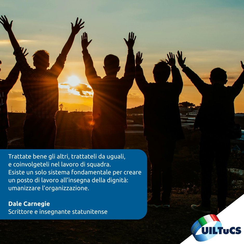 uiltucs's tweet photo. #UiltucsQuote del #2dicembre con la #citazione di Dale Carnegie https://t.co/oX7tl3Dr38