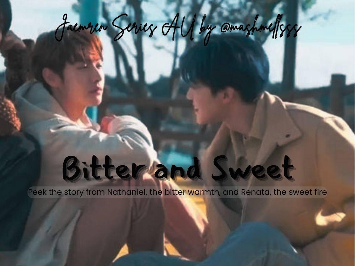 mashmellsss's tweet photo. Jaemren Series AU

- Bitter and Sweet - 

They're not toxic, just two souls loving each other in ways most couples wouldn't dare. https://t.co/wfojioxZdY