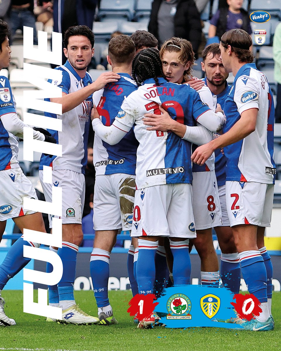 Rovers's tweet image. ⏱️ Full-time: 🌹 #Rovers 1-0 #LUFC ⚪️ 

GET IN!!! 🙌

#ROVvLEE 🔵⚪️