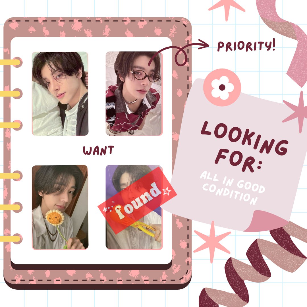 ilai_carts's tweet photo. ✨*:･꒰ #ilai_wishes ꒱
~wtb lfs enhypen jake ph࿐
     ๑ on hand / tingi
     ๑ mint condi (10/10)
     ๑ will take lowest price

# romance untold daydream jake bayonetta maloi bed selca sunflower pc enhypen engene https://t.co/U3FdXd0HMV