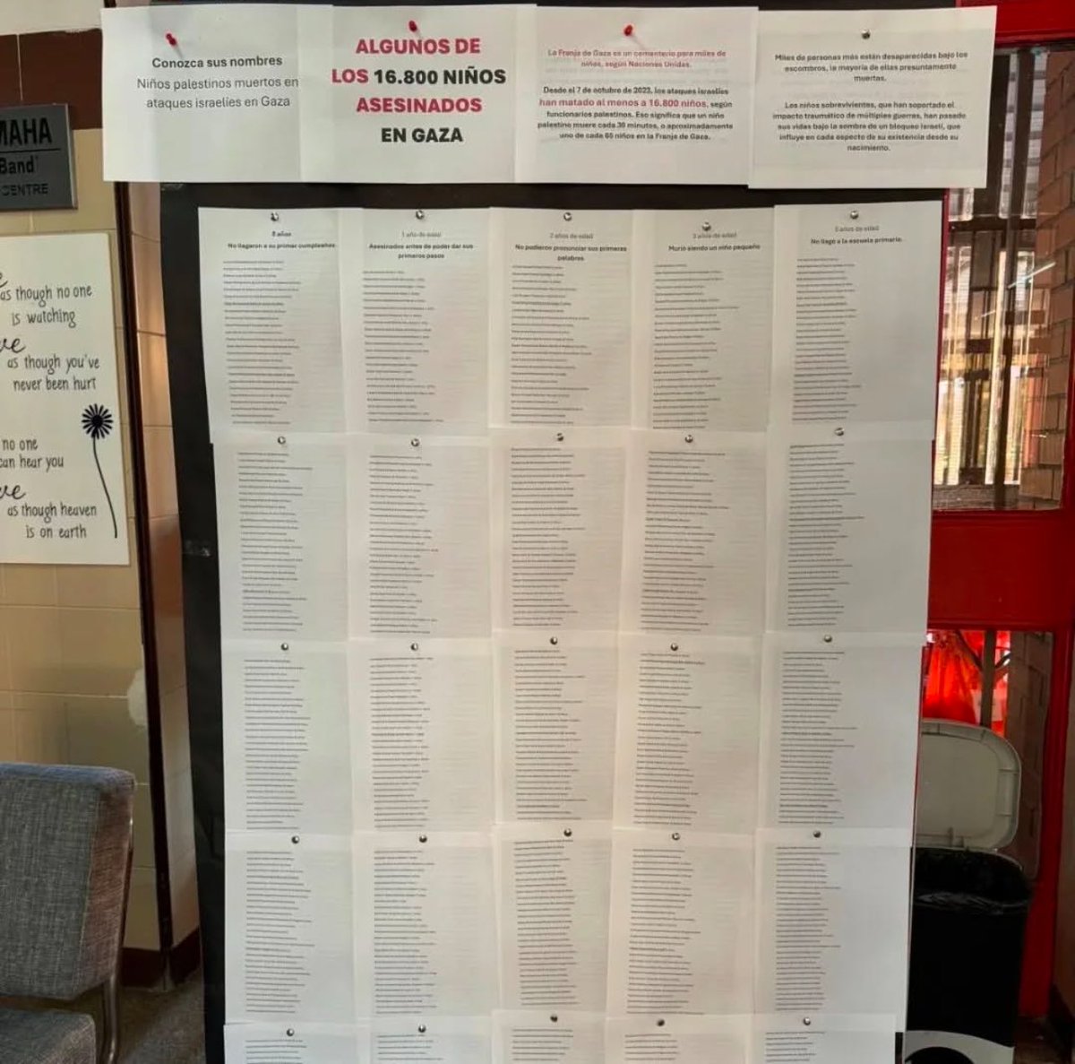 ACOM_es's tweet photo. El instituto Rafael Alberti de Coslada, en Madrid, ha tenido la ocurrencia de adoctrinar a los alumnos ofreciendo una información sesgada, falta la visión israelí, y con datos cuya fuente no es otra que la banda terrorista Hamas.
Fijaos que nosotros creíamos que la finalidad de un instituto no eran estos menesteres, que para eso ya teníamos las escuelas de @UNRWA 
Pues nos equivocábamos.
Esperamos que la excelencia y el rigor vuelvan a ser el centro de la Educación, y que se implementen las medidas adecuadas para evitar estos espectáculos bochornosos en los centros, @ComunidadMadrid