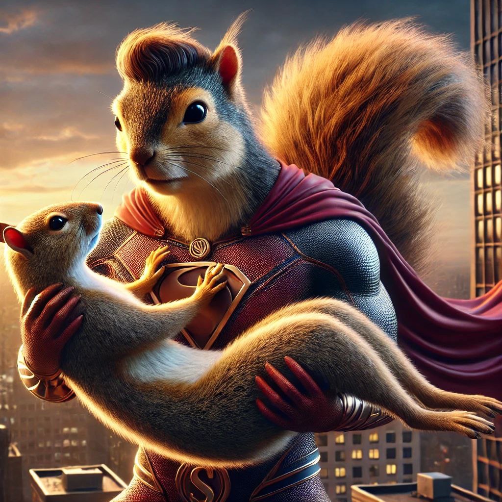 America was saved by a squirrel and a meme coin!