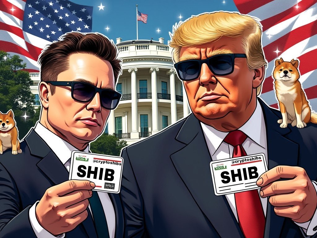 MAKE $SHIB GREAT AGAIN‼️
PRESIDENT TRUMP AND ELON MUSK BULLISH ON $SHIB 🚀
SEND IT TO MOON AND MARS 🚀🔥🚀
REPOST THE TWEET