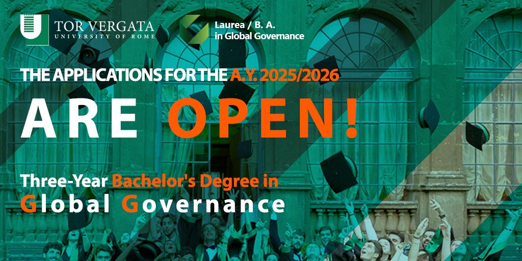 Global Governance BA (@ggovernanceba) on Twitter photo The B.A. in Global Governance is open to students from all over the world with multidisciplinary interest!
The second call is about to close!
Visit our website and apply now:
economia.uniroma2.it/ba/globalgover…
<a href="/unitorvergata/">UniversitĂ di Roma Tor Vergata</a>
<a href="/EconTorVergata/">Economia Tor Vergata</a>
<a href="/GustavoPiga/">Gustavo Piga</a>
<a href="/Notizieincampus/">Uffstampa_RomaTorVergata</a> The B.A. in Global Governance is open to students from all over the world with multidisciplinary interest!
The second call is about to close!
Visit our website and apply now:
economia.uniroma2.it/ba/globalgover…
<a href="/unitorvergata/">UniversitĂ di Roma Tor Vergata</a>
<a href="/EconTorVergata/">Economia Tor Vergata</a>
<a href="/GustavoPiga/">Gustavo Piga</a>
<a href="/Notizieincampus/">Uffstampa_RomaTorVergata</a>