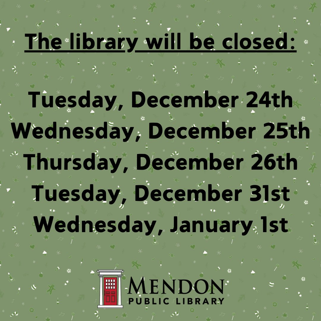 Mendon Public Library (@mendonlibrary) on Twitter photo 