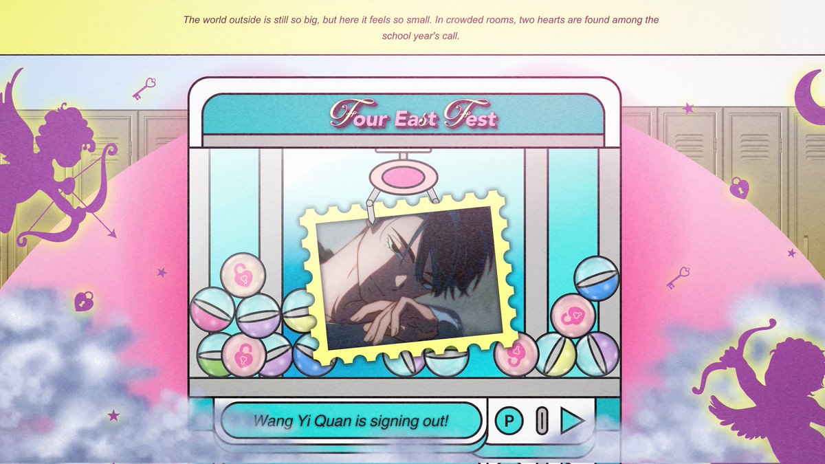 ㅤ
𝕿o be citizen of the free is to redefine what identity is. 𝕿herefore, we, Tianquan and Yiquan have successfully pursued the path to our dreams, preserving who 𝖜𝖊 are, living the thing, and loving him to the fullest under the crowded blossoms 🌸

谢谢 再見、FEF 2024 🤍✨
ㅤ