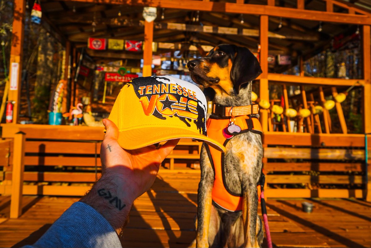 BadDayHatCoTenn's tweet photo. Game day giveaway you know the rules! 

1. You must repost and like this post. 
2. You must follow @BadDayHatCo 

One person will get picked to get one of each of these hats for free! 

Will have some bigger news if the Vols do win! 

Also code “BF30” is running through cyber Monday for 30% off. 

Shop here: https://t.co/HaUQYQI5L8