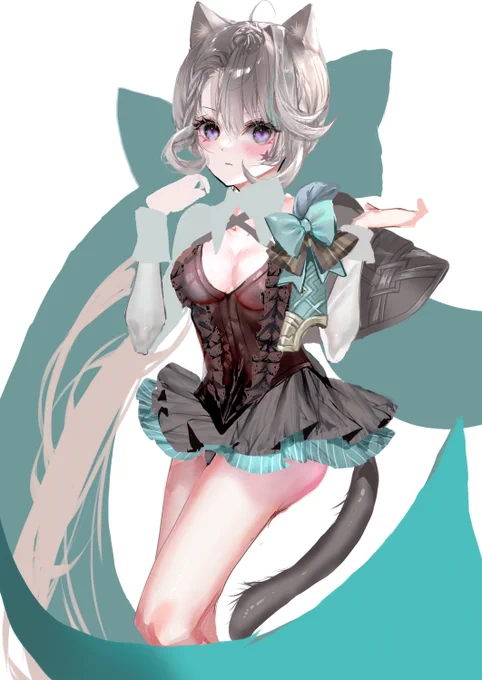 原神のリネットちゃん途中ー 