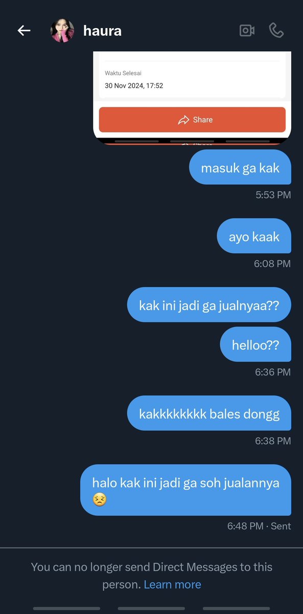 ghinety's tweet photo. Penipu BA, emang sih ga seberapa, cuman namanya penipu tetep penipu. Huft, untungnya udah nemu yg trusted.

Biar Allah aja lah yang balas @.traveried. @traveried Hati2 ya guys!!
#zonabu #zonauang #ZonaBA #penipuBA #penipu
+62 851-4258-8217 6285142588217
https://t.co/fTq6rvNgXT https://t.co/AZWBFaEKsd