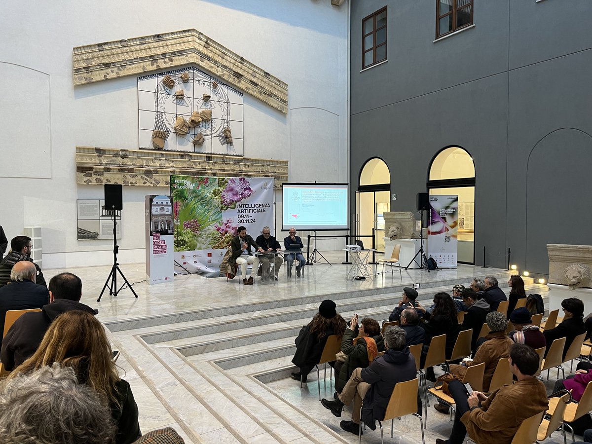 Sinergie Digitali: L’Intelligenza Artificiale tra Impresa e Pubblica Amministrazione 🌱
Con Vincenzo Vignieri, Ottavio Navarra e Sebastiano Bavetta.

Visita il nostro sito festivaldellefiosofie.it