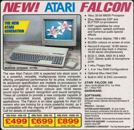 VingTroiSeize's tweet photo. ATARI Falcon 030
#atari #computer #retrocomputer #Falcon030 #80s #90s #Geek https://t.co/l06XBpRr5C