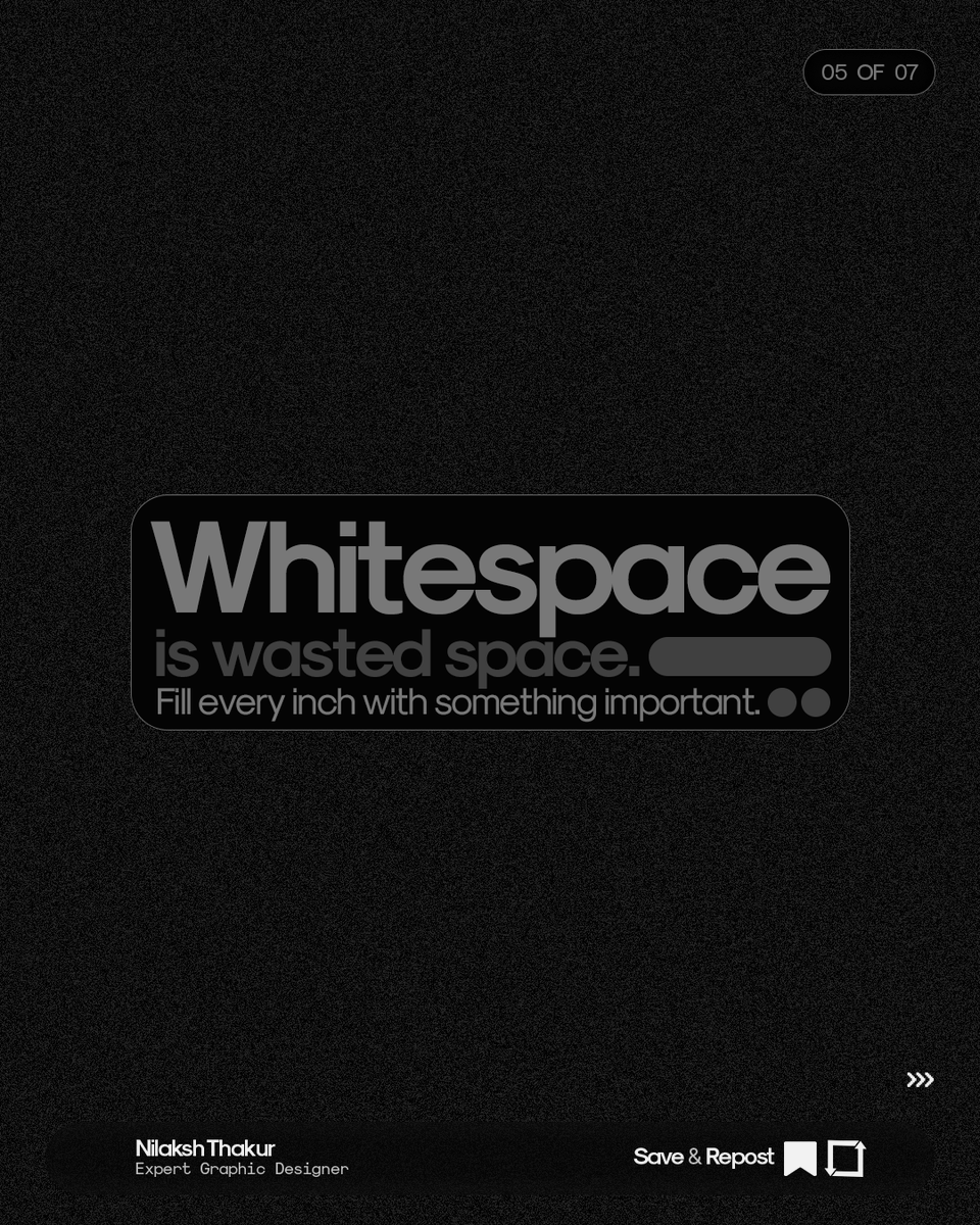 designbynilaksh's tweet image. Don&apos;t follow these tips if you want to succeed in design.

Read the full thread!

#design #designfundamentals #GraphicDesign #minimalism #designer #advice